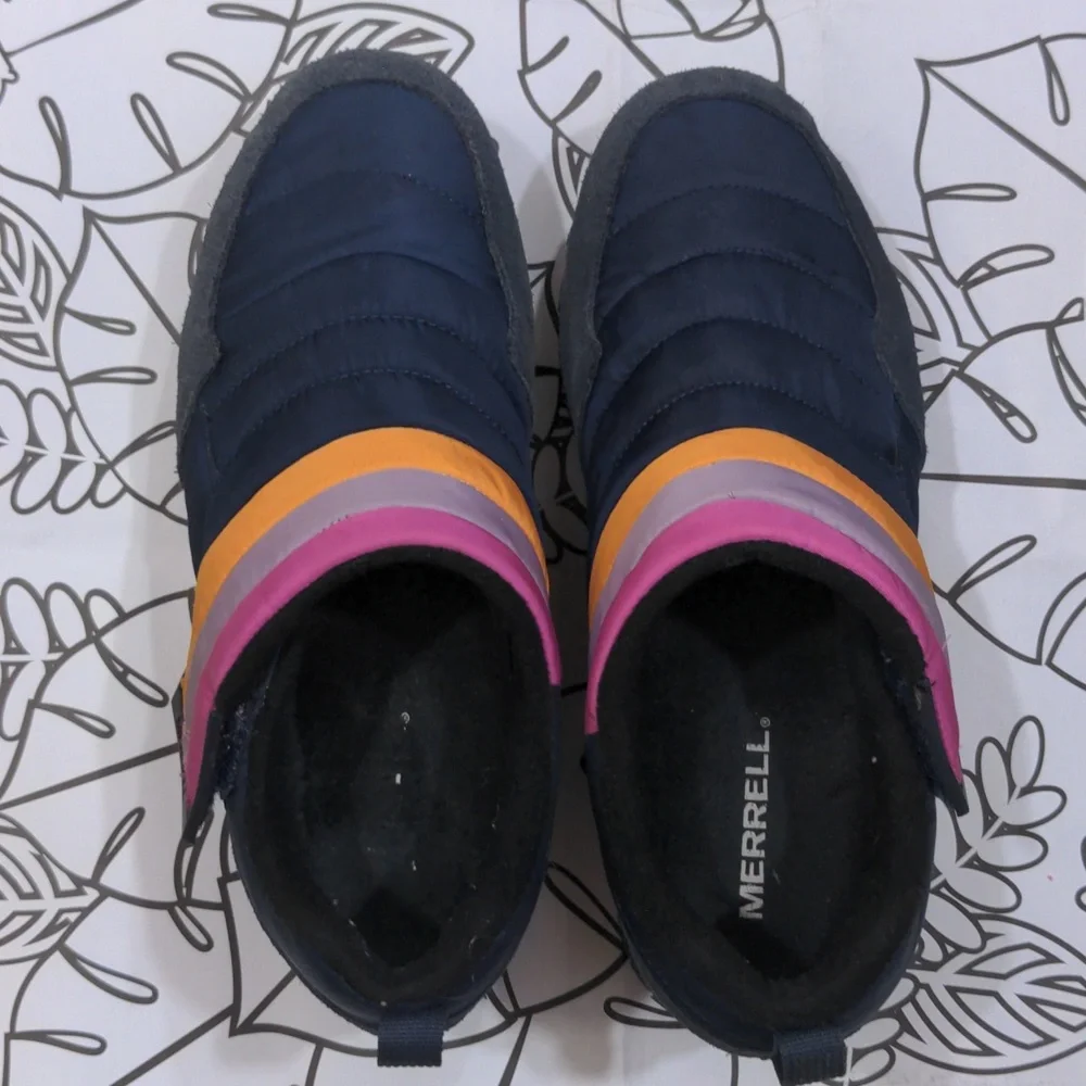 Merrell Retro Navy Performance Sneakers - Picture 1 of 7